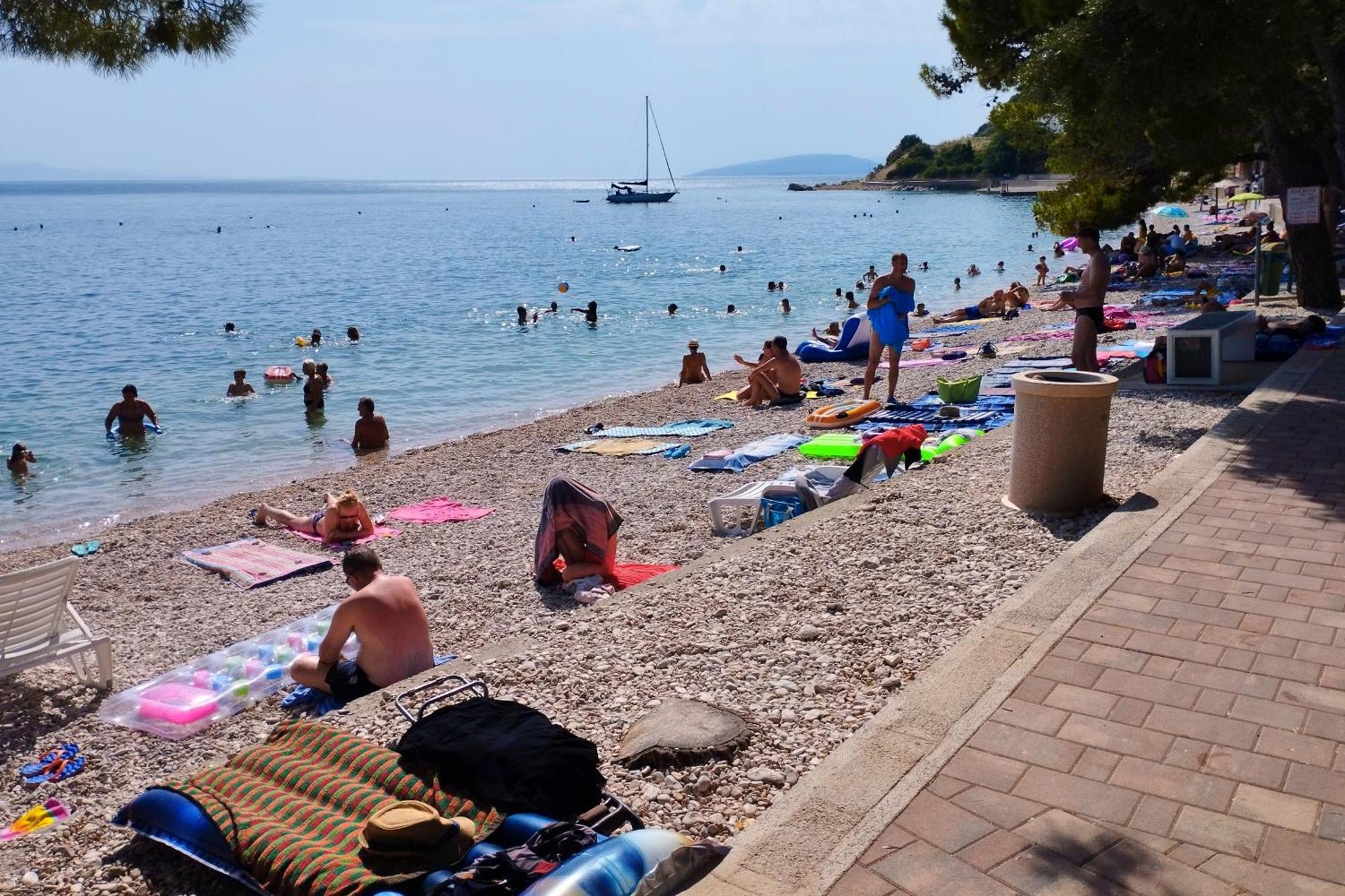 Apartments By The Sea Podaca, Makarska - 4734 Exteriör bild