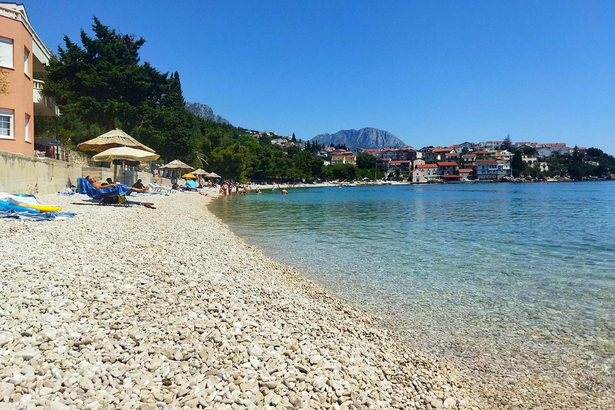 Apartments By The Sea Podaca, Makarska - 4734 Exteriör bild